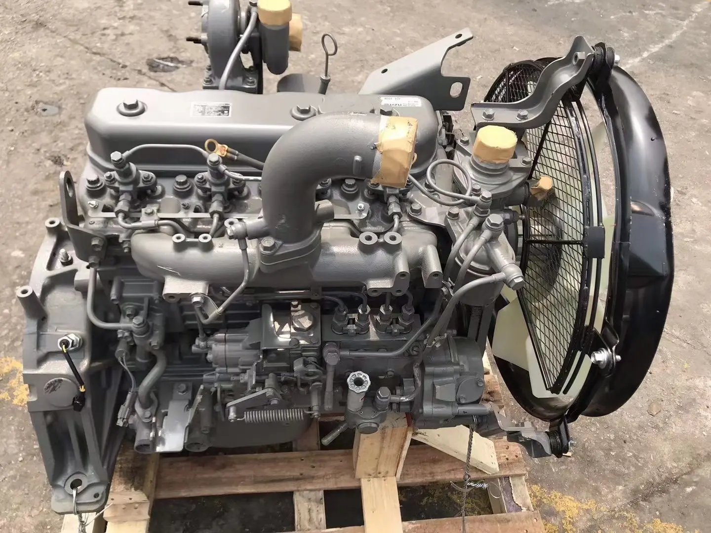 Used ISUZU 4BG1 Diesel Engine | 5.2L Turbo | Rebuilt for Construction & Industrial